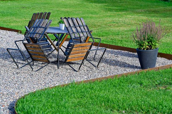 Metal Edging Installation in Riverton