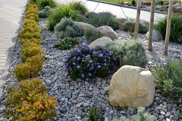 Decorative Rock Installation in Riverton