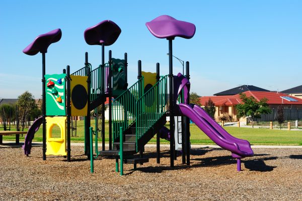 Playground Mulch Removal in Riverton