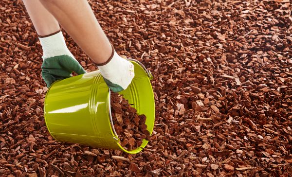 Wood Chip Landscaping in Riverton